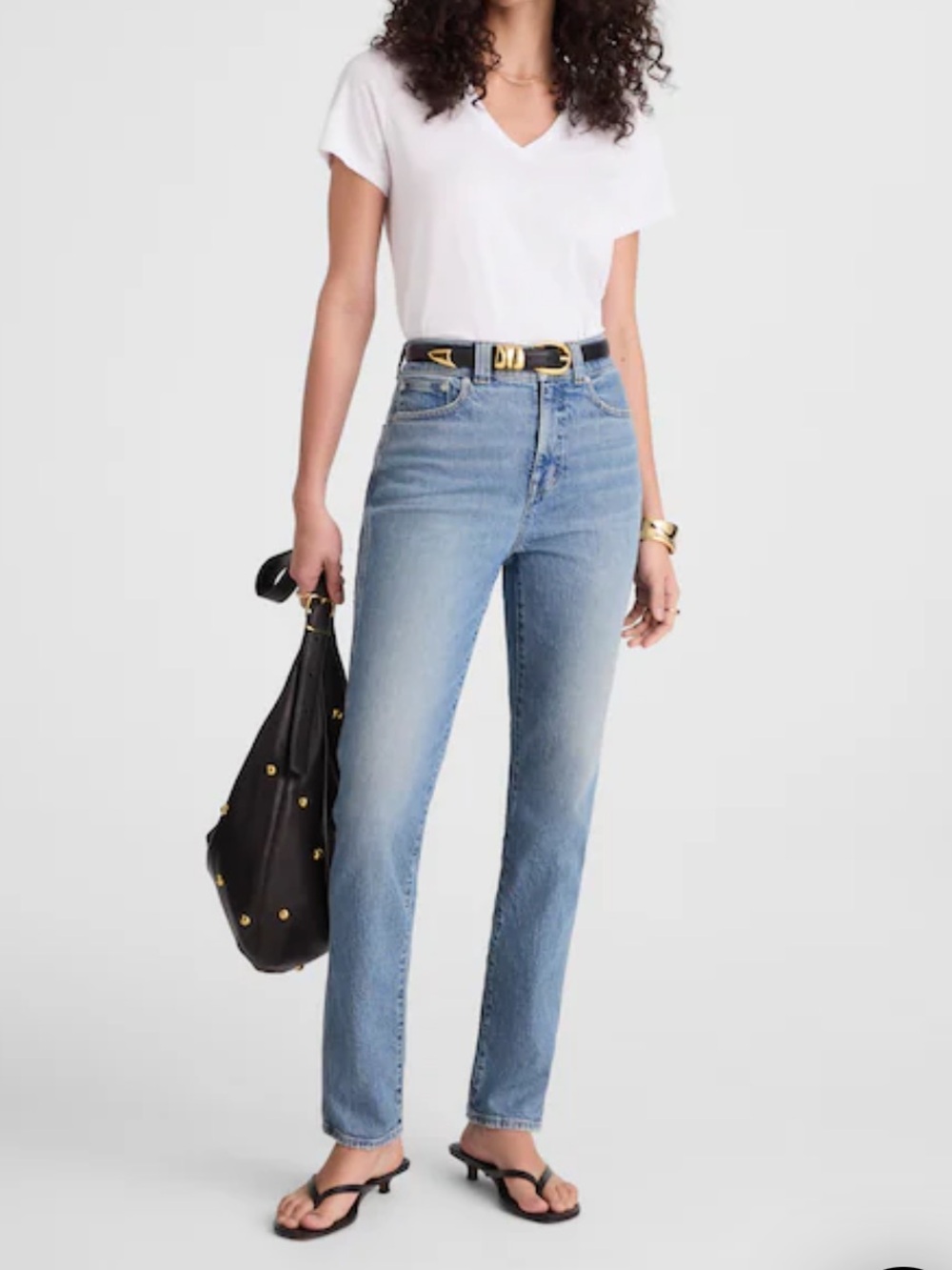 Madewell‎ The Perfect Vintage Jean Womens Sz 25 light Wash Straight Leg Denim